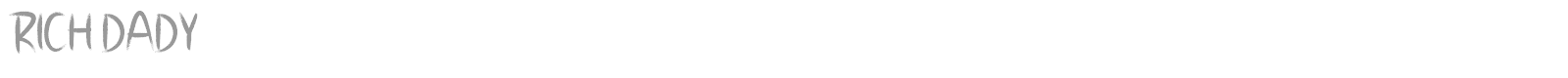 Rich Dady font preview